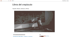 Desktop Screenshot of librosdelcrepusculo.net